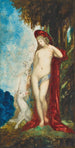 Kvinde og enhjørning - Gustave Moreau — visning af kunstværket