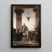Le roi David - Gustave Moreau — indrammet kunstværk på væggen