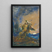 La Foi - Gustave Moreau — indrammet kunstværk på væggen