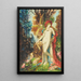Le Lion amoureux - Gustave Moreau — indrammet kunstværk på væggen