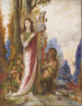 Poète og satyres - Gustave Moreau — visning af kunstværket
