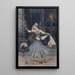 Salomé danser foran hovedet af Johannes Døberen - Gustave Moreau — indrammet kunstværk på væggen