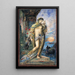 Le Cantique des cantiques - Gustave Moreau — indrammet kunstværk på væggen