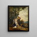 Saint Sébastien - Gustave Moreau — indrammet kunstværk på væggen