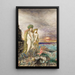 Les Sirènes - Gustave Moreau — indrammet kunstværk på væggen