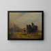 Le coche - Gustave Moreau — indrammet kunstværk på væggen