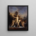 Vénus, der kommer ud af havet - Gustave Moreau — indrammet kunstværk på væggen