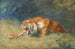 Tigre rugende - Gustave Surand — visning af kunstværket