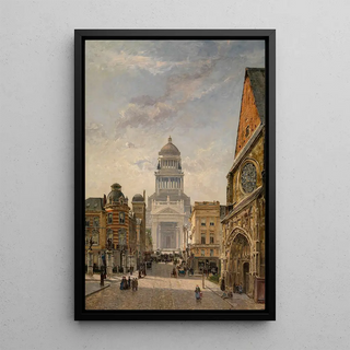 Gustave Walckiers - Regentschapstraat in Brussels.webp