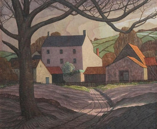 det lukkede magenta-maleri, Monmouthshire - Guy Kortright — visning af kunstværket