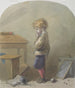 L'ombre sur le mur - Hablot Knight Browne — visning af kunstværket
