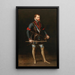 Portræt af Filip II af Spanien 1527-1598 - Hofmaler for Habsburgerne — indrammet kunstværk på væggen