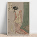 Reproduktion af maleriet Hanaogi af Ogiya fra serien Devinettes illustrerede - Kitagawa Utamaro