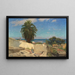 Vue sur Puerto Orotava, Tenerife - Hans Bohrdt — indrammet kunstværk på væggen