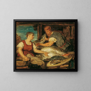 Hans Canon - Die Fischverkuferin.webp