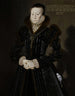 Portrait af Joan Thornbury Mme Richard Wakeman - Hans Eworth — visning af kunstværket