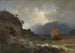 Fra den vestlige kyst af Norge - Hans Gude — visning af kunstværket