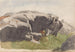 Falaise - Hans Gude — visning af kunstværket