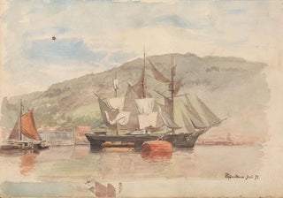 Hans Gude - Skip i Bjrvika.webp