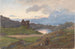 Château de Tarbert Écosse - Hans Gude — visning af kunstværket