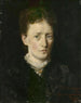 Portrait af Karen Marie Bützmann - Hans Heyerdahl — visning af kunstværket