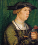 Portrait af et medlem af familien Weiss fra Augsburg - Hans Holbein den Ældre — visning af kunstværket