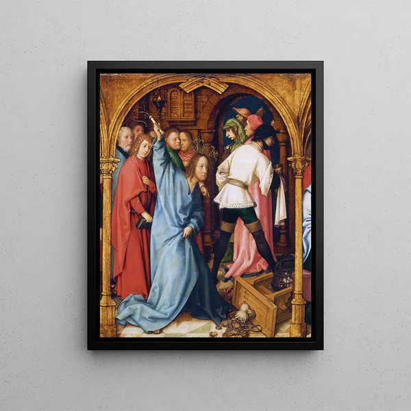 Hans Holbein The Elder - The Cleansing of the Temple.webp