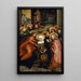 La Mort de la Vierge - Hans Holbein l'Ancien — indrammet kunstværk på væggen