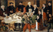 Portrait af Hans Rudolf Faesch-familien - Hans Hug Kluber — visning af kunstværket