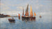 Bateaux de pêche - Hans Johann Wagner — visning af kunstværket