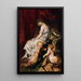 Le Rêve après le bal - Hans Makart — indrammet kunstværk på væggen