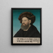 Sébastien Andorfer 1469-1537 - Hans Maler — indrammet kunstværk på væggen