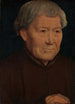Portrait af en gammel mand - Hans Memling — visning af kunstværket
