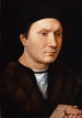 Portrait af en ukendt mand - Hans Memling — visning af kunstværket