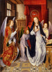 L'Annonciation - Hans Memling — visning af kunstværket