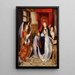 L'Annonciation - Hans Memling — indrammet kunstværk på væggen