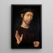 L'Homme de douleurs - Hans Memling — indrammet kunstværk på væggen