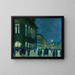 Vue de l'Opéra d'État de Vienne la nuit - Hans Ruzicka-Lautenschlaeger — indrammet kunstværk på væggen