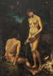 Adam og Eva - Hans Thoma — visning af kunstværket