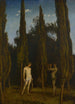 Apollon og Marsyas - Hans Thoma — visning af kunstværket