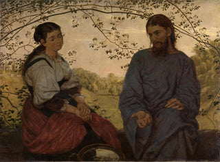 Hans Thoma - Christus und die Samariterin.webp