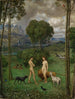 I Paradiset - Hans Thoma — visning af kunstværket
