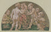 Putti med armillarsfære fra det ødelagte mosaik i huset Zum Kaiser Karl ved Hauptwache i Frankfurt - Hans Thoma — visning af kunstværket