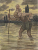 Saint Christophe - Hans Thoma — visning af kunstværket