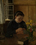 Fille couturière - Hans Thoma — visning af kunstværket