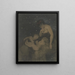 La nuit - Hans Thoma — indrammet kunstværk på væggen