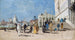 Impressionen af Venedig, Riva degli Schiavoni - Hans von Bartels — visning af kunstværket