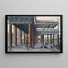 Caprice architectural med figurer - Hans Vredeman de Vries — indrammet kunstværk på væggen