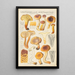 Cantharellus amethysteus - Hans Baldung — indrammet kunstværk på væggen