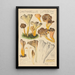 Cantharellus lutescens - Hans Baldung — indrammet kunstværk på væggen